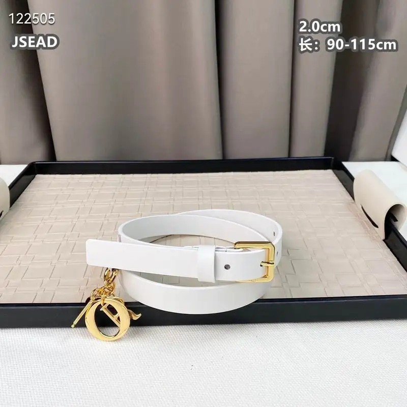 Dior belt 20mmX90-115cm 8L21